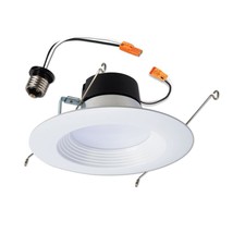 10.8W Indoor Recessed Retrofit Downlight Soft White Dimmable Utilitech LED 65W