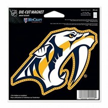 NHL Nashville Predators 4 inch Auto Magnet Die-Cut by WinCraft - $10.95