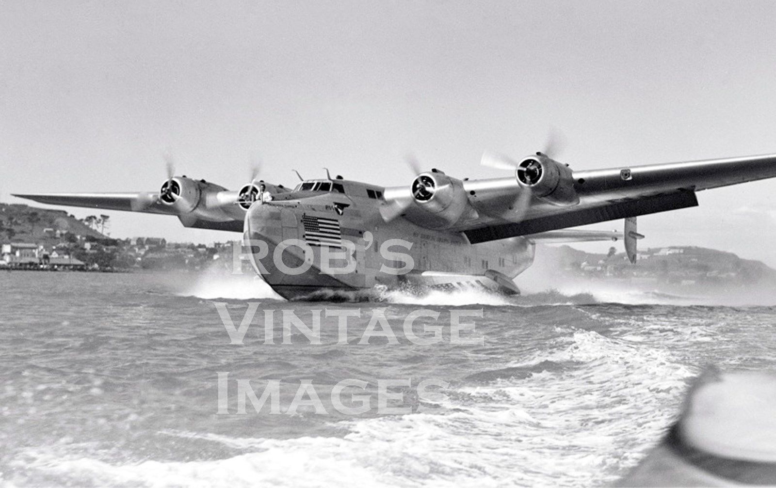 Pan Am Clipper B 314 Airplane Flying Boat American Clipper 1930s photo ...