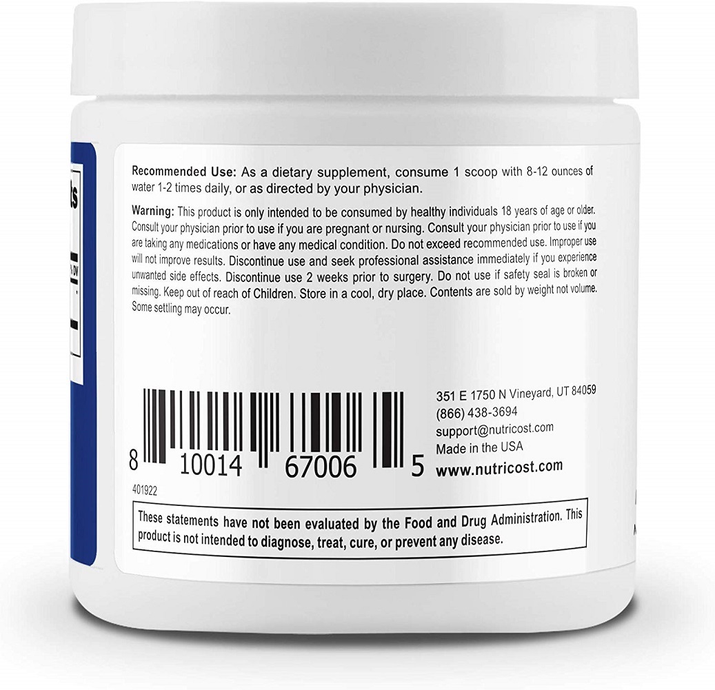 Nutricost Bromelain Powder 100 Grams - Bromelain (2400 GDU/g), Non-GMO ...