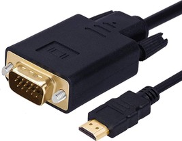 HDMI to VGA Cable Gold-Plated 1080P HDMI Male to VGA Male - $15.93+