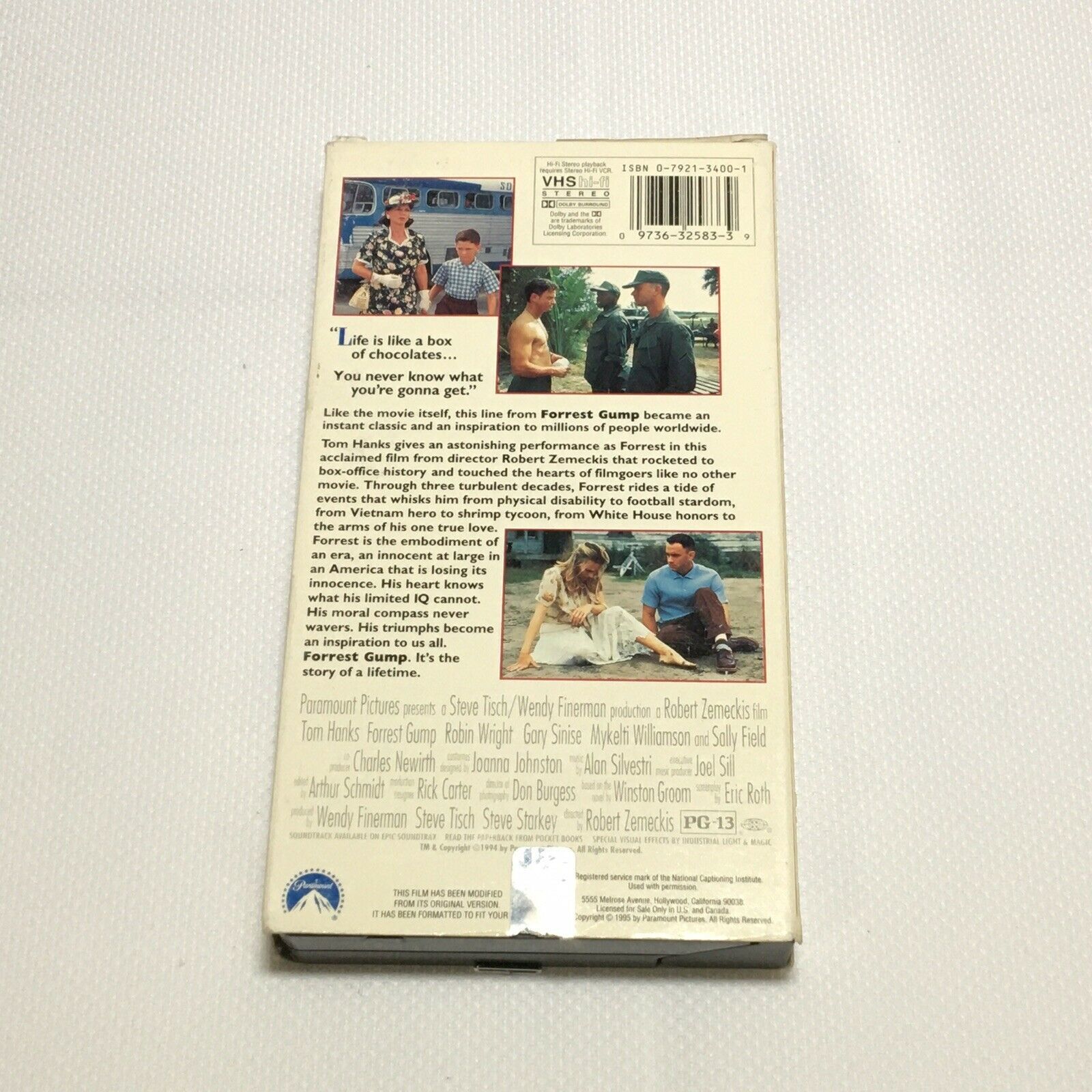 Forrest Gump (VHS, 1995) - VHS Tapes