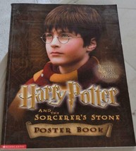 Harry Potter And The Sorcerer's Stone Poster Book - Vgc Great Collectible Book - $9.89