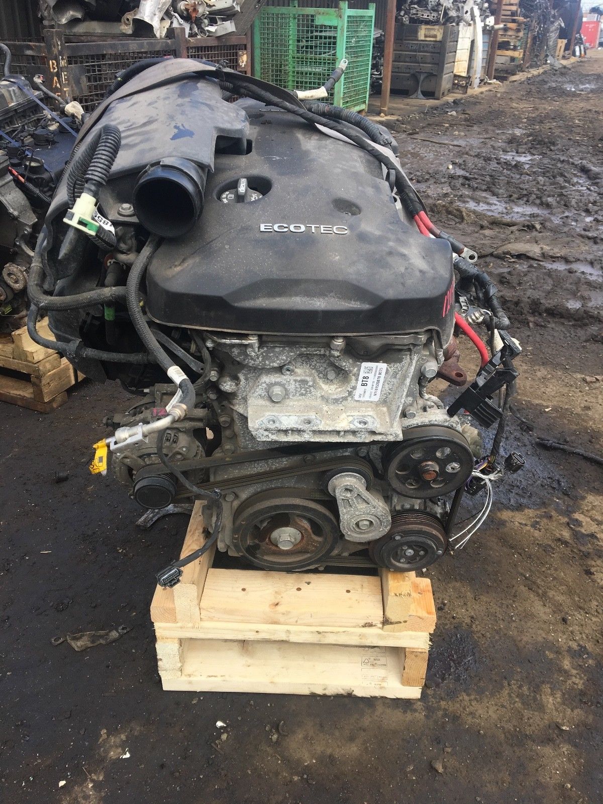 GM Chevrolet Malibu Part 42K Motor 2.5 - 2.5L Liter Ecotec Engine ...