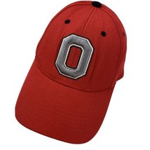 Ohio Buckeyes Red Adjustable Adult Ball Cap Hat - $9.64