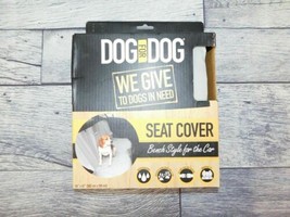 Dog For Dog Car Vehicle Seat Cover 56 x 47 Inches Bench Style Gray - $27.71