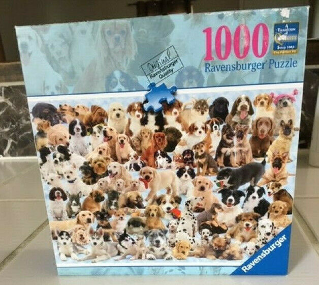 Primary image for Ravensburger 1000 Piece Jigsaw Puzzle-Dogs Galore Done Once 