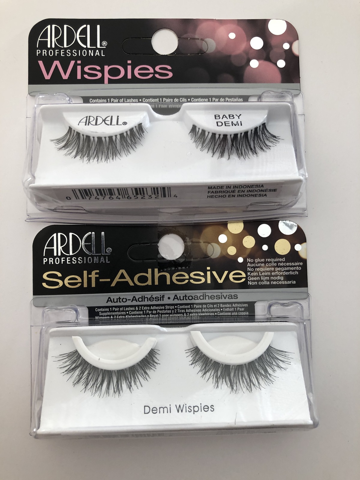 Ardell Professional Self Adhesive Demi Wispies and Baby Demi Lashes