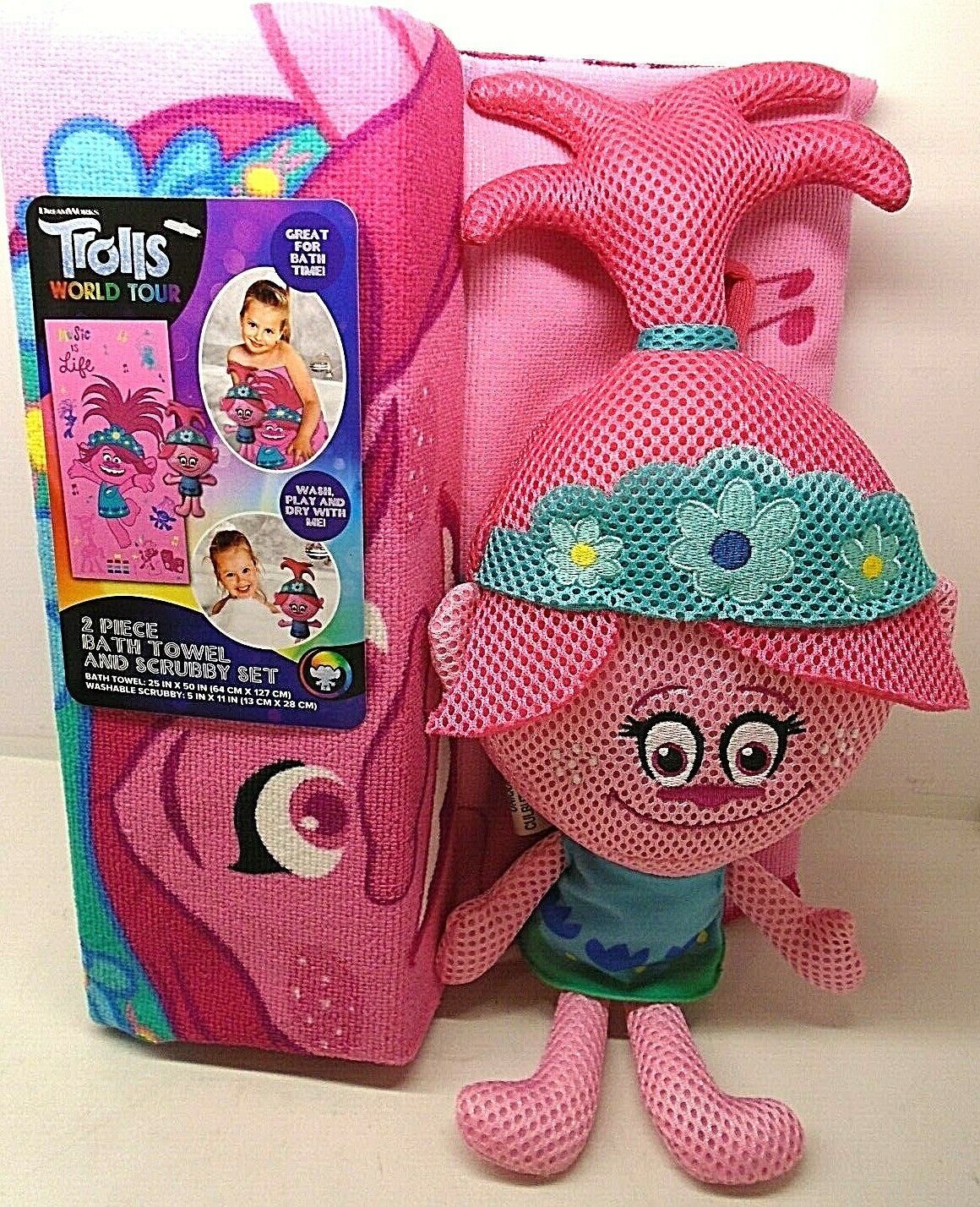 Trolls World Tour 2 Piece Bath Towel and and 50 similar items Trolls World Tour 2 Piece Bath Towel and and 50 similar items
