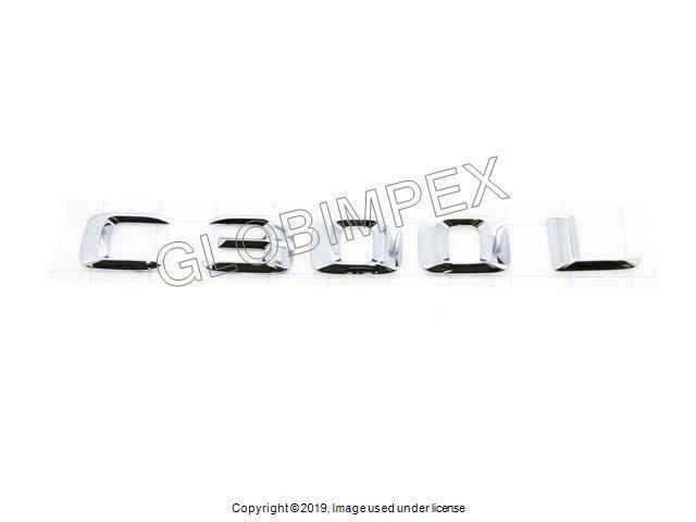 Mercedes Emblem E320 Trunk Insignia Brand New GENUINE MERCEDES