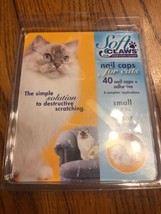 Soft Claws Nail Caps for Cats Clear Size Small 6-8 Is. Ships N 24h - $17.81