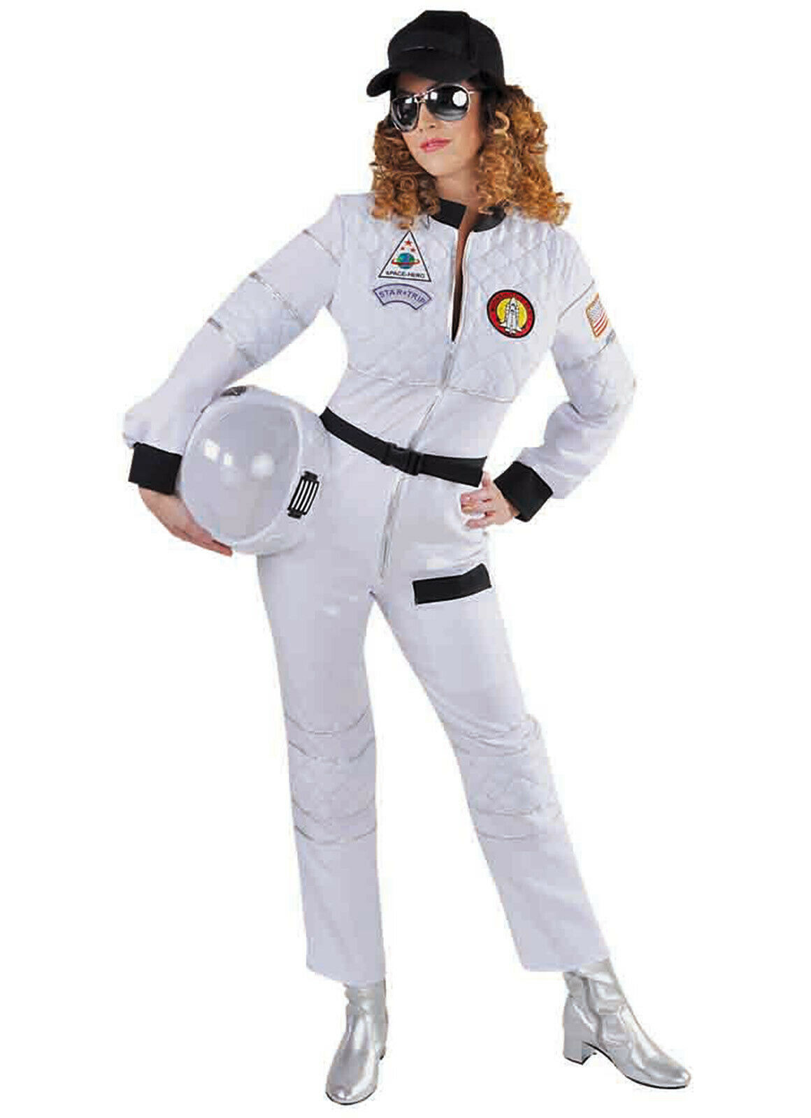 Deluxe Female Astronaut / Space Costume / Bond Girl sizes 6 22