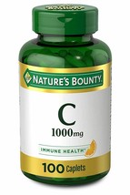 Nature's Bounty Vitamin C 1000 mg Full Immune Support Supplement 100 Caplets - $82.42
