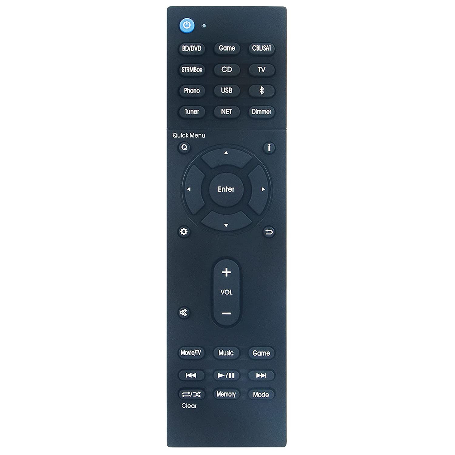 RC-936R Replacement Remote Control Applicable for Integra Home Theater Audio Vid