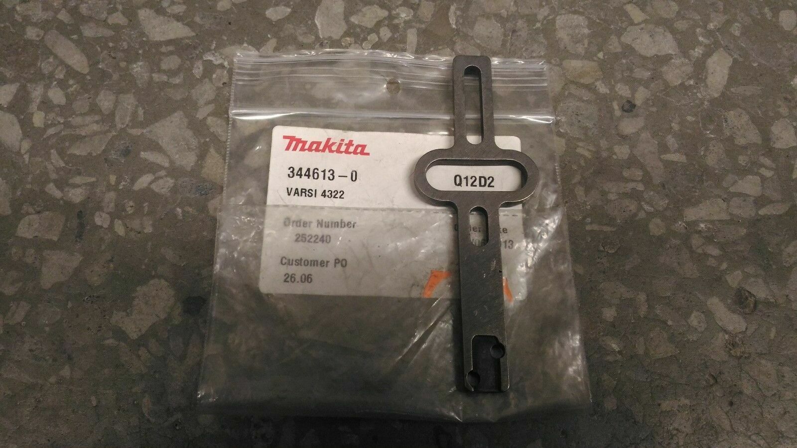 Makita Slider 4322 4323 4324 4326 3446130 Jigsaw Blade Clamp Light