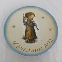 Schmid 1972 Christmas Sister Berta Hummel Child with Flute Plate Holiday Vintage - $14.52