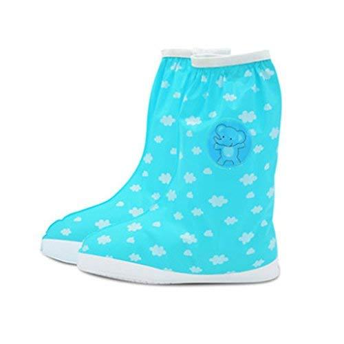Creative Cartoon Rain Shoe Cover Children Waterproof Non-Slip Rain Boots Cover,A