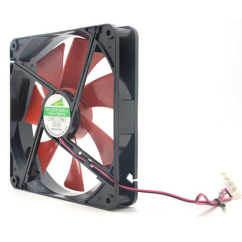 Best silent quiet 140mm pc case cooling fans 14cm DC 12V 4D plug