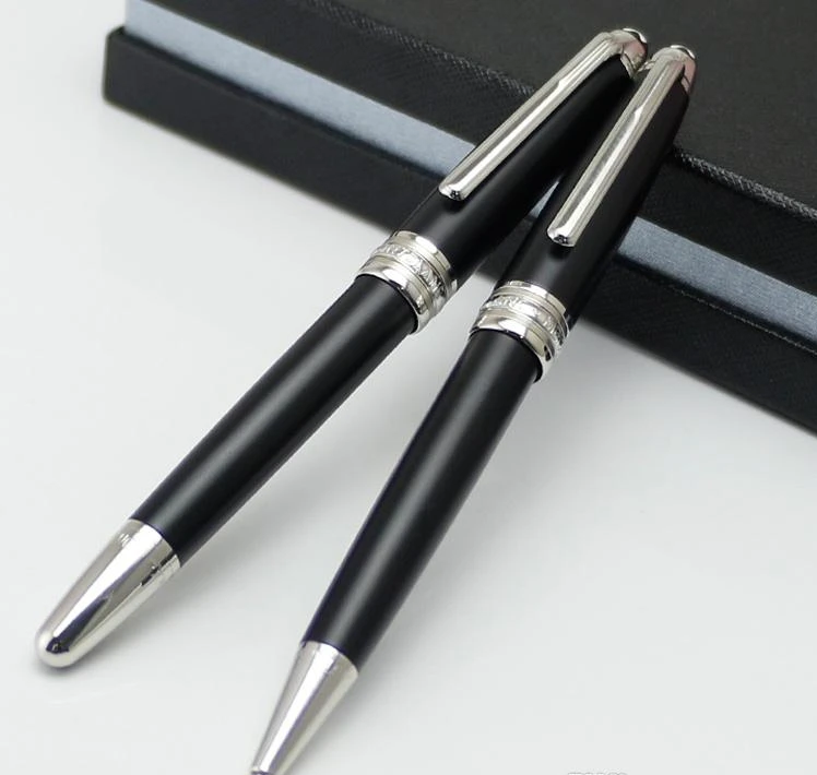 Luxury MT brands Meisterprice #163 Matte Black Rollerball pen / Ballpoint pen