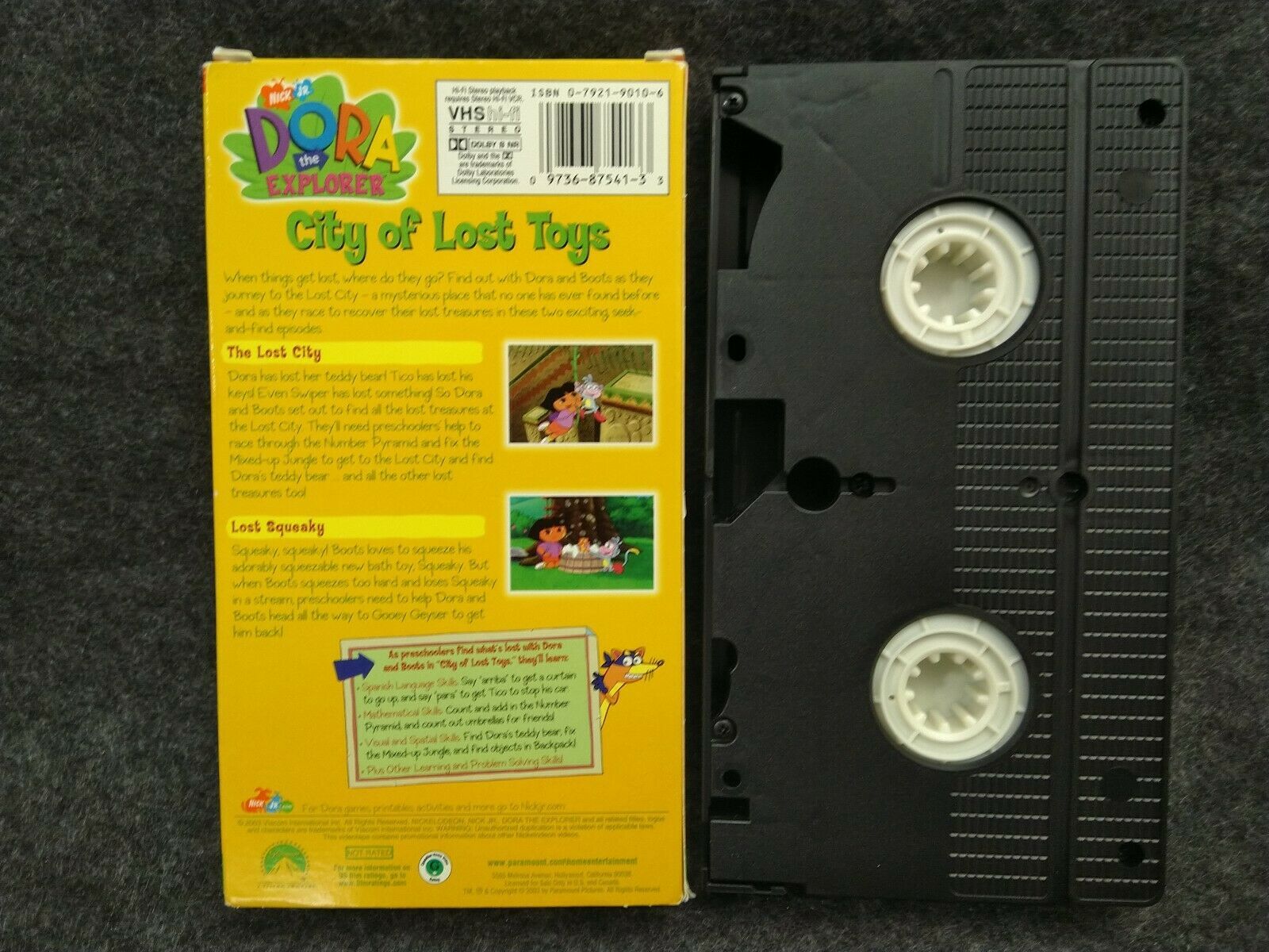 VHS Dora the Explorer - City of Lost Toys and similar items