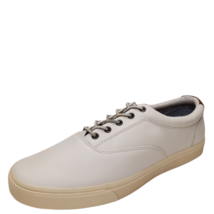Sperry Striper Mens Plush Wave Lace-up Sneakers Leather White  8.5M - $83.98