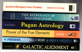 6 Astrology, Alternative Healing, Imagination books - $32.00