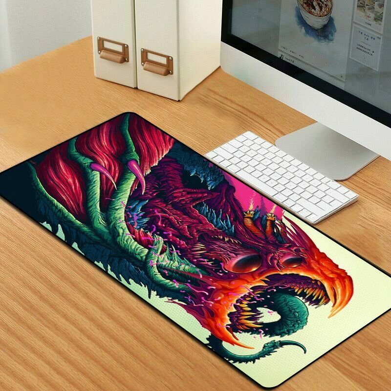 CSGO Gaming Mouse Pad 80x30cm XL Large Gamer CS GO Mat Hyperbeast Mousepad Mouse Pads, Mats