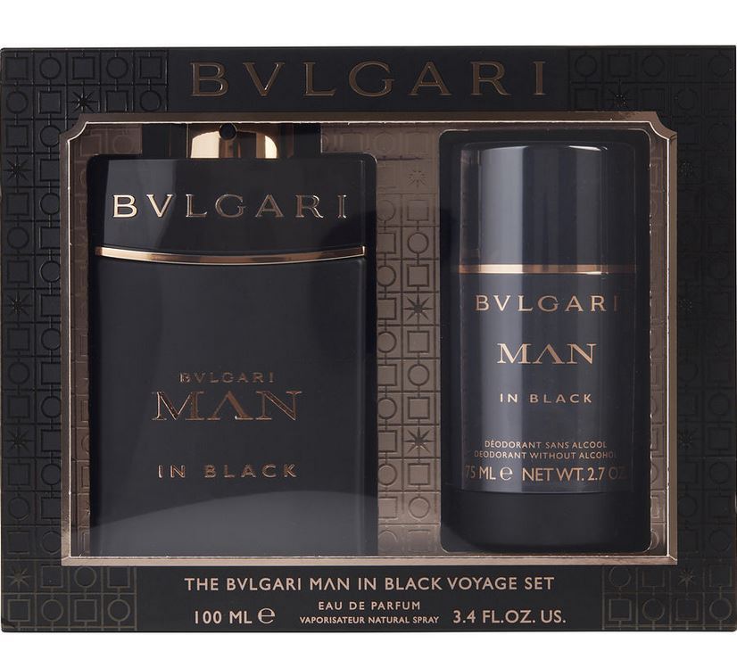 bvlgari black man gift set