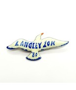 VTG Collectible Pin - 1980 Langley 10K Flying Seagull Metal Bird Pin Blu... - $26.00