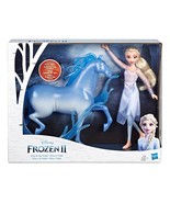 Disney Frozen 2 Elsa Doll &amp; The Nokk Horse Figure Playset by Hasbro NIB - $33.65