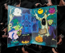1970s Halloween Card American Greetings Forget Me Not Coin LOOT Witches ... - $21.29