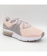 Nike Girls Sneakers Air Max Sequent 3 (GS) Size US 5Y Grey Pink 922885-004 - $54.44
