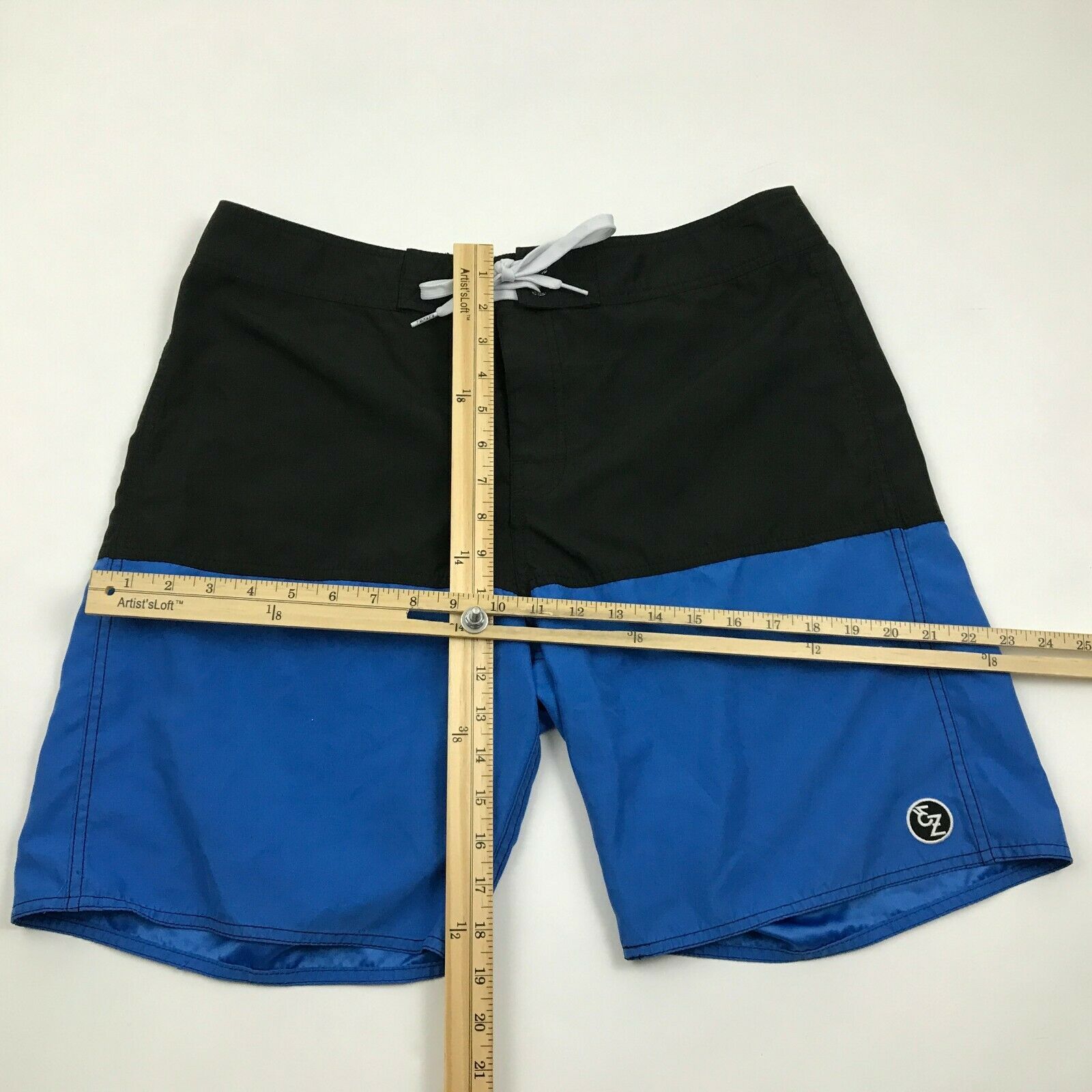 Ezekiel Board Shorts Size 34 Waist Blue Swimsuit Bottoms Unlined ...