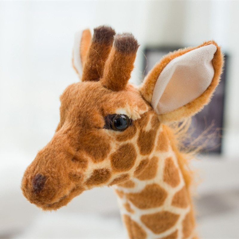 yellow giraffe stuffed animal