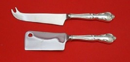American Classic By Easterling Sterling Silver Cheese Serving Set HH 2pc Custom - $129.00