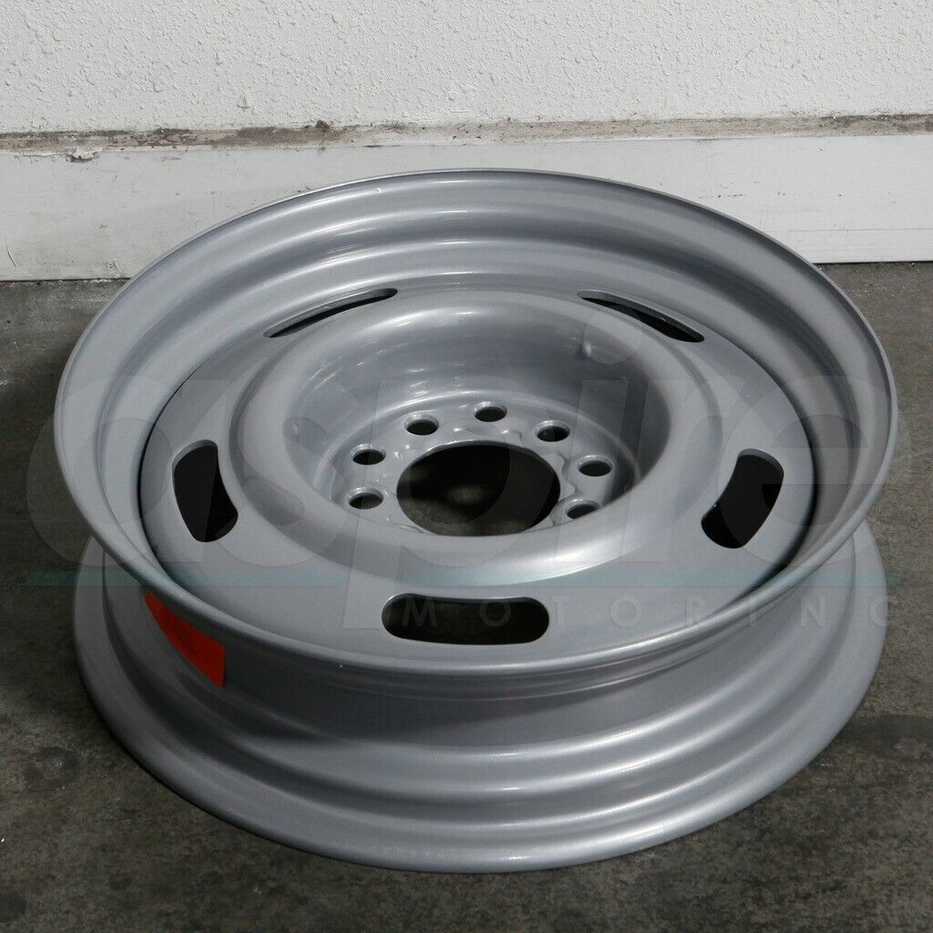 One 15x5 Vision 55 Rally 5x114.3/5x120.65/5x4.75 6 Silver Wheels Rims ...