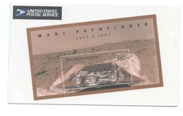 1997 SCOTT #3178 MNH SOUVENIR SHEET W/ $3.00 MARS PATHFINDER! - $4.70