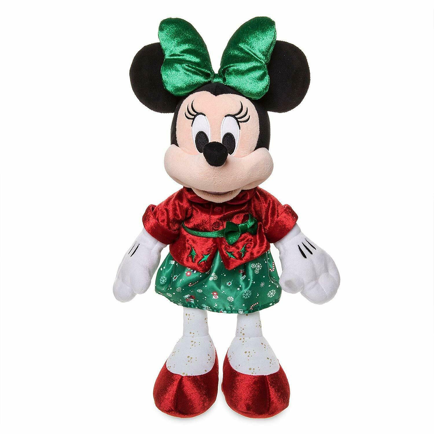 Disney Minnie Mouse Deluxe Christmas Soft Plush Toy Doll 39cm