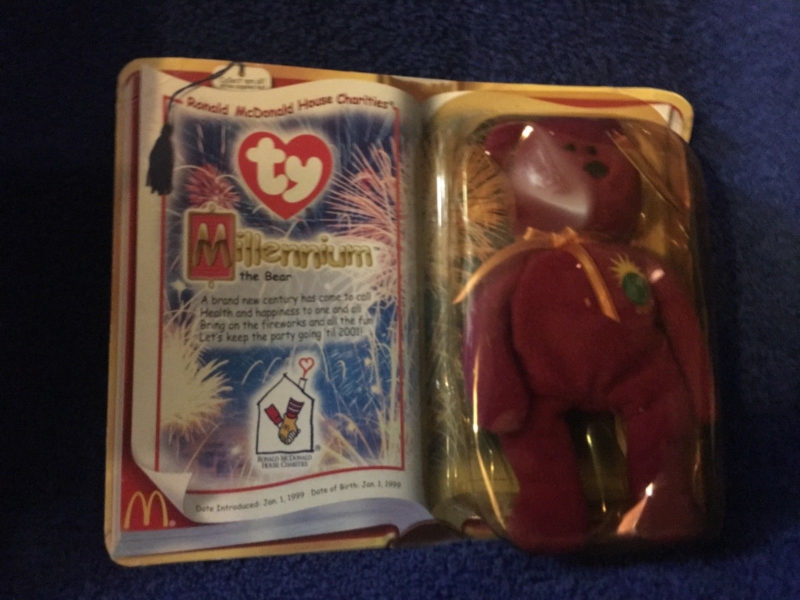 millennium the bear beanie baby mcdonalds