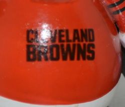 NFL Cleveland Browns Ball Man Wooden Football Head Ornament image 6