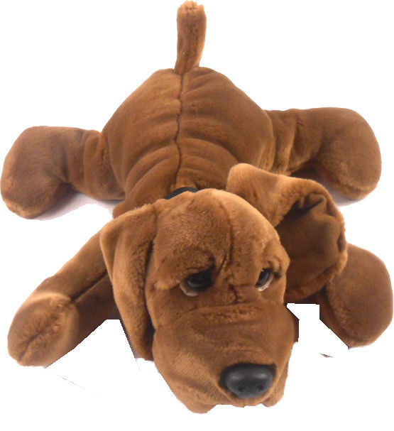 stuffed bloodhound