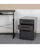 3-Drawer Filing Cabinet-Black HZ-AP535-01-BK-GG - $193.95