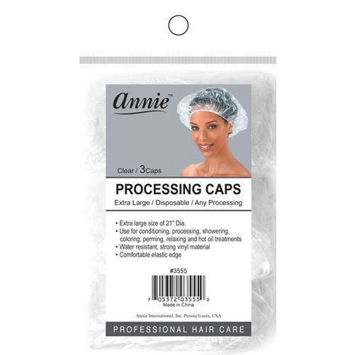 processing cap vs shower cap
