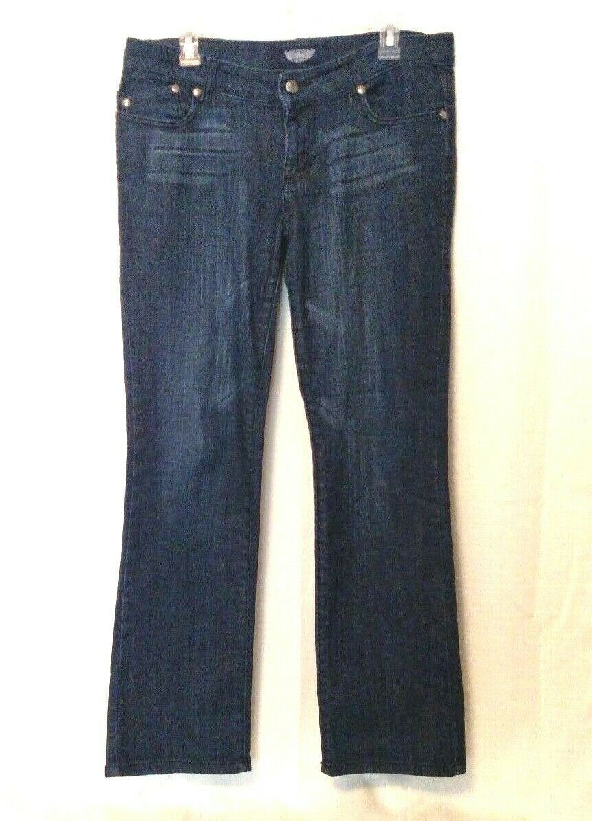 Rock and Republic Denim Jeans Women Size 31 Straight Leg Distressed ...