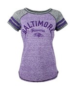Touch By Alyssa Milano Glll -Baltimore Ravens Women&#39;s Bleachers T-shirt,... - $45.00