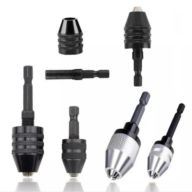 Drill Chuck Keyless Screwdriver Impact Driver Adaptor Electric Micro Motor Clamp Cell Phone