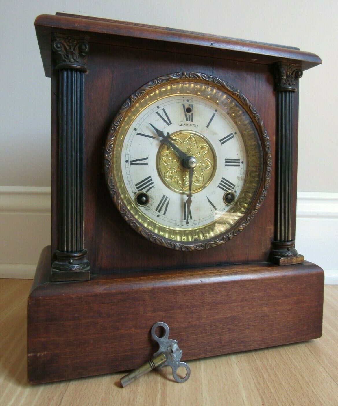 Sessions Antique Mantel Clock Part Pendulum Trademark Bob NEW Round Shape 2.8 oz 