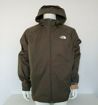 The North Face Men Boreal Dryvent Waterproof Hooded Rain Jacket Taupe Green S, M - $74.97
