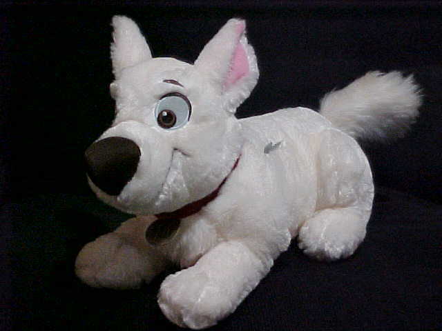 bolt the dog stuffed animal