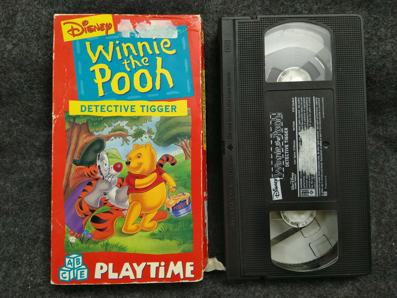 VHS Winnie the Pooh - Pooh Playtime - Detective Tigger (VHS, 1994 ...